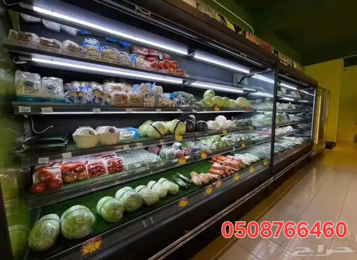 تلاجه عرض خضار وفواكه 19