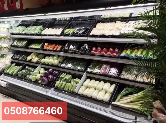 تلاجة عرض مكشوف تفصيل جديد للسوبر ماركة 7