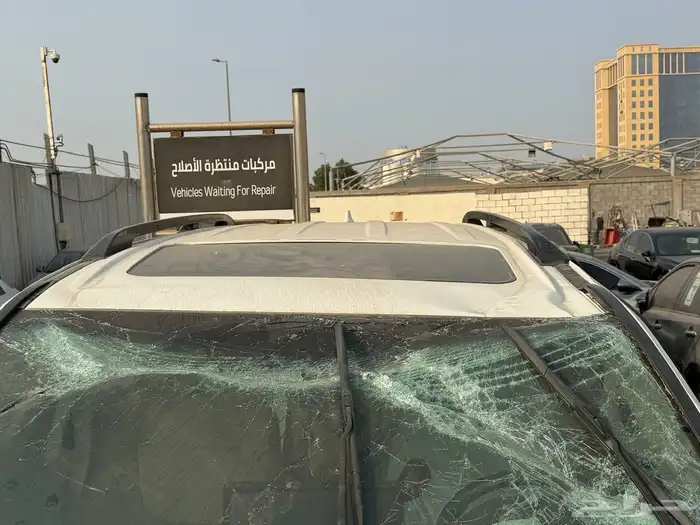 لاندكروزر مقلوب للبيع بحالتها مديل 2025 ممشى 13 الف كيلو 3