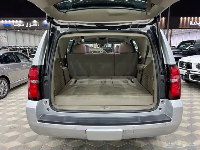 تاهو2020 رصاصي بحالة الوكالة عداد95الف 8