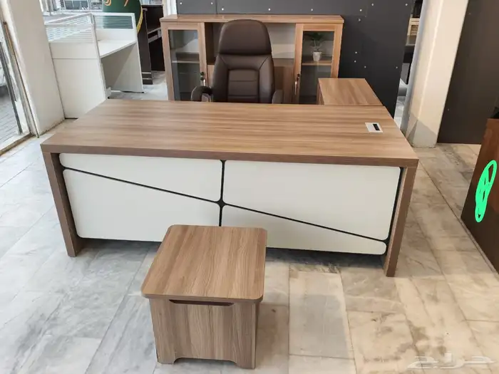 مكتب مدير طقم كامل مع دولاب مكتب اداري مكاتب مودرن 10