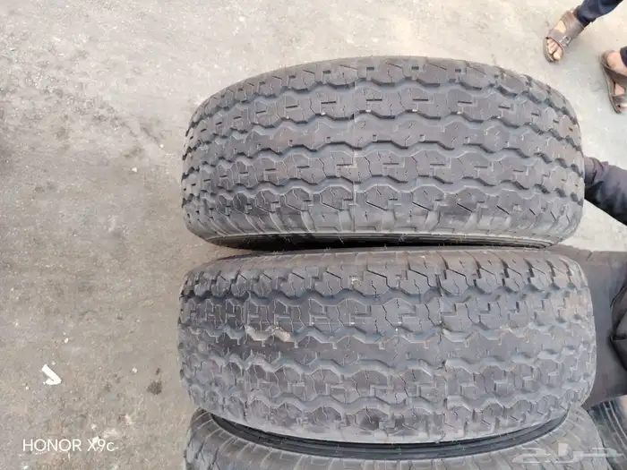 كفرات صيني دعست الدنلوب 275 70 16تاريخ2025معا جنوط جي اكس 3