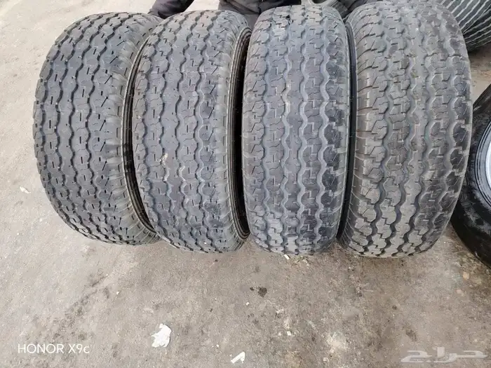 كفرات صيني دعست الدنلوب 275 70 16تاريخ2025معا جنوط جي اكس 1