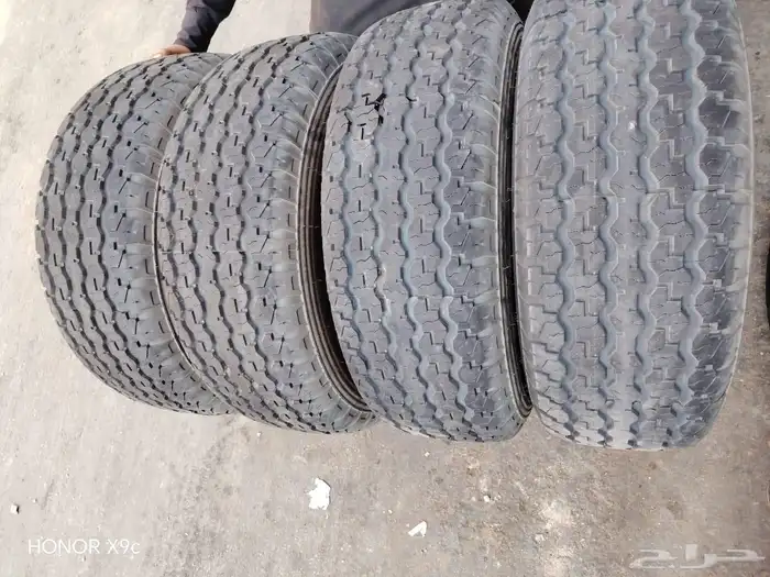 كفرات صيني دعست الدنلوب 275 70 16تاريخ2025معا جنوط جي اكس 2