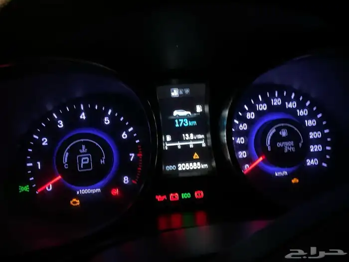 سنتافي 2014 جير مكينه شاصي على الشرط الممشى 211الف 3