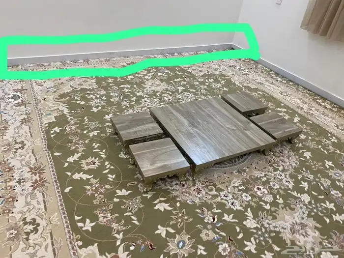 زوليه كبيره  وزوليه صغيره دايريه وطاولات ضيافه 1