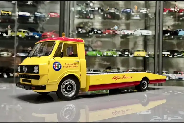 مجسم سطحة ألفا روميو اصلي من الوكيل 5