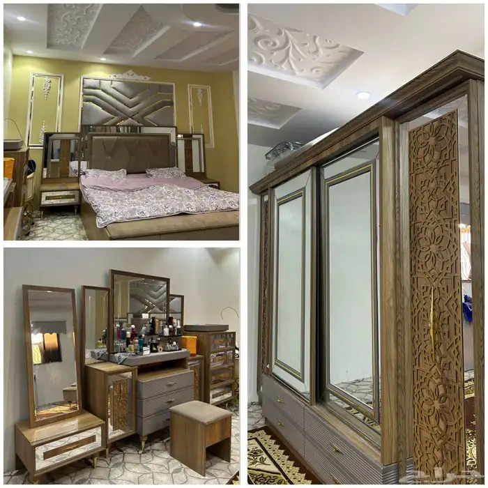 غرفة نوم خشب تركي 0