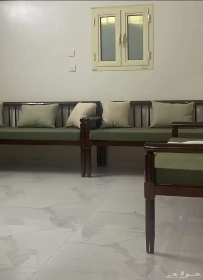 4 كراسي خشب غرفة معيشة جديدة 3