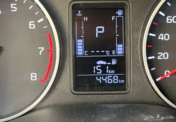 كيا بيجاس 2024 مخزن عداد 4000 كيلو فقط وكاله 5