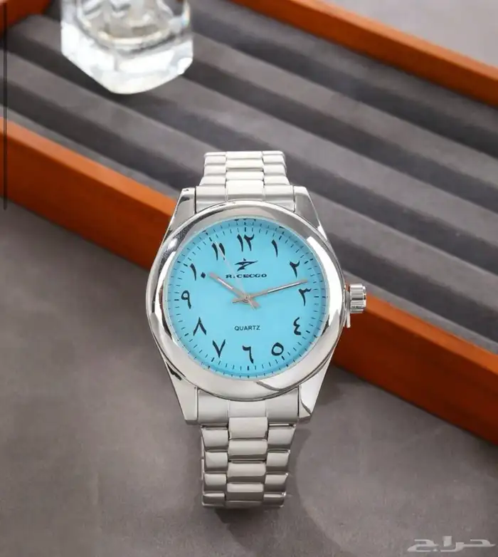 ساعة كوارتز رجالية بسعر رمزي 1