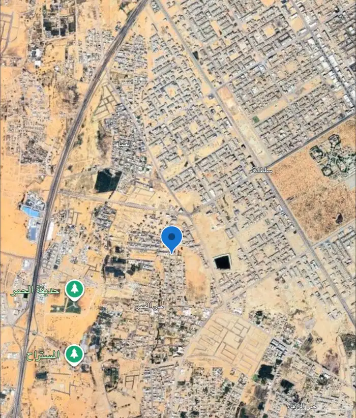 أرض سكنية للبيع في الحمر الشمالي 1