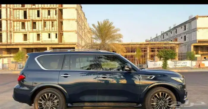 انفنتي 2021 QX80 مخزن شبه جديد عداد17 الف فقط 10