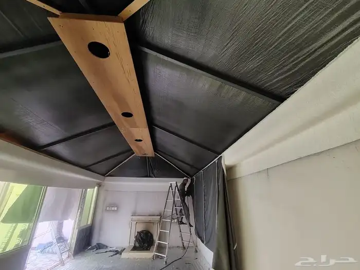 تفصيل وتركيب الخيام وبيوت الشعر 5