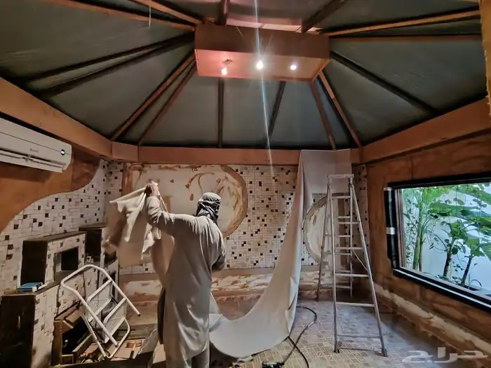 تفصيل وتركيب الخيام وبيوت الشعر 8