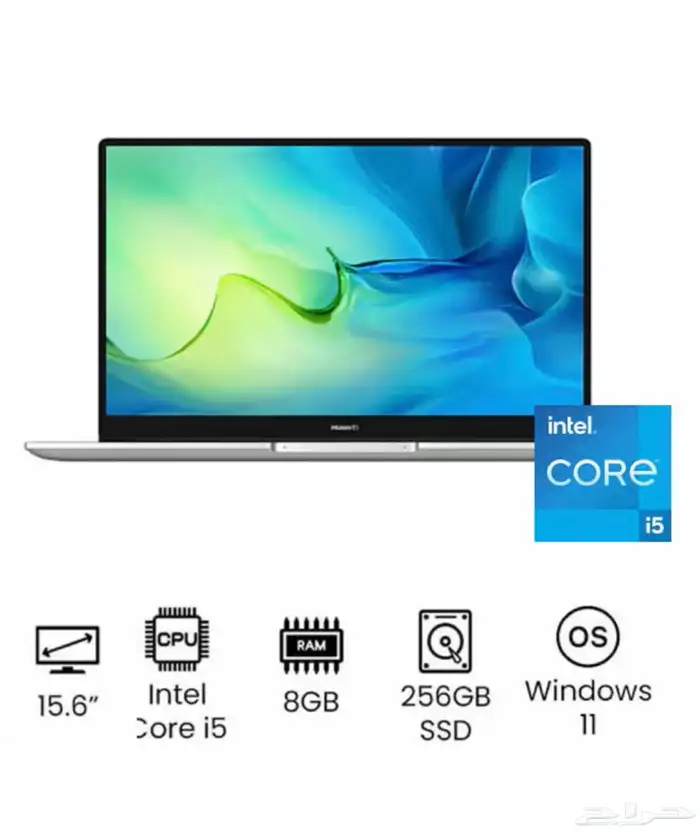 لابتوب هواوي جديد يفتح بالبصمة وكاميرا مخفيه 1