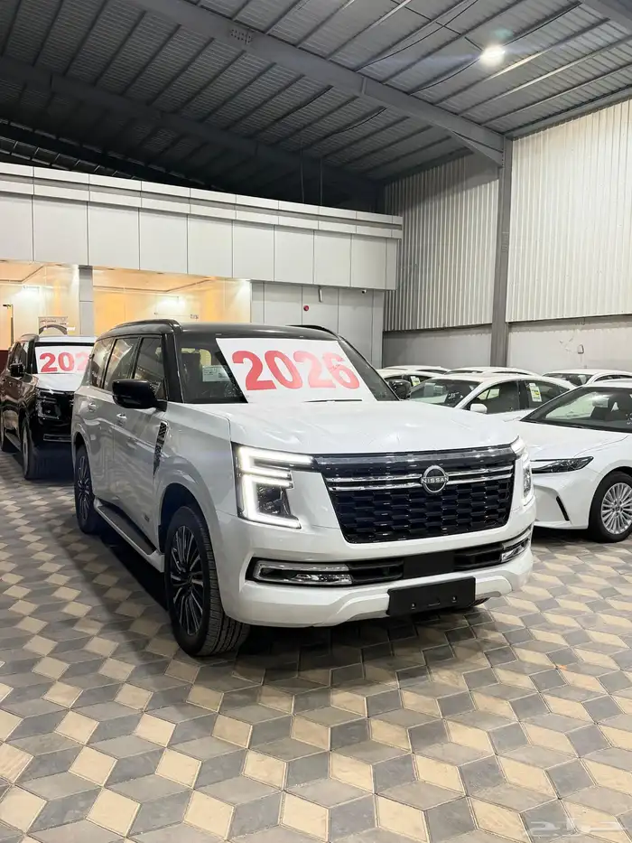 نيسان باترول 2026بلاتينيوم توين توربو خليجي كاش ويوجد بنوك 2