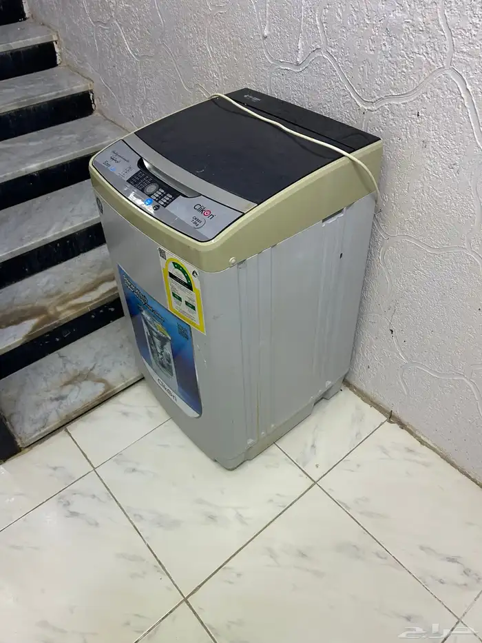 غسالة اتوماتيك مستخدمه نضيفة 7 كيلو 1