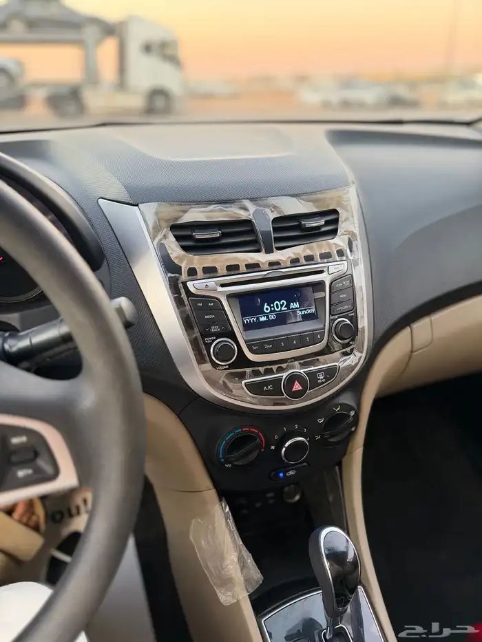 هونداي اكسنت 2016 - مخزن نص فل عداد 27 الف كيلو فقط 13