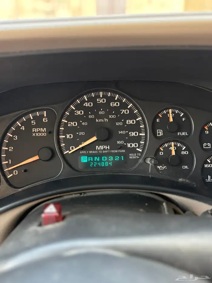 شيفورليه تاهو 2002 مخزن 38