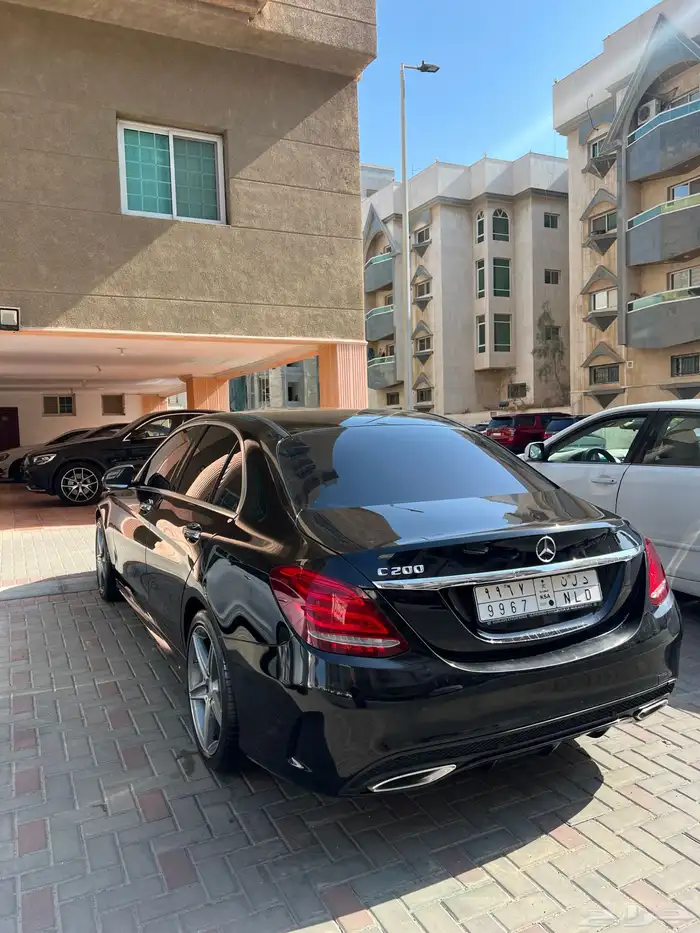 مرسيدس c200 ممشى قليل 3