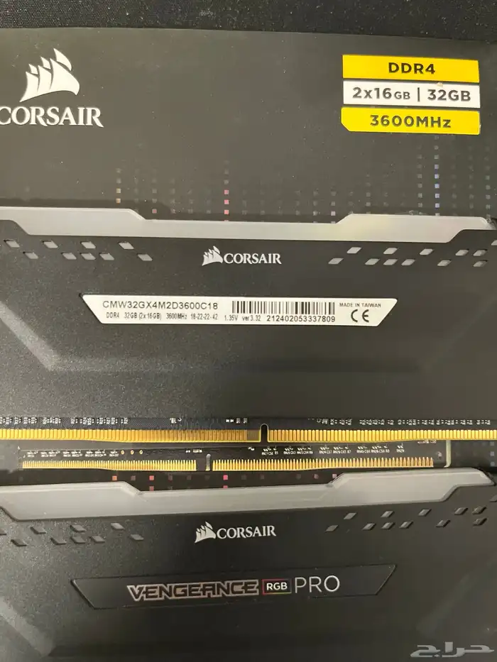 رام Corsair Vengeance RGB 32GB 3600MHz 1