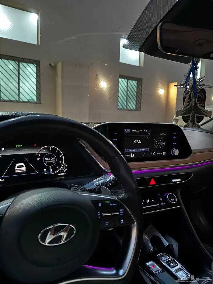 هيونداي سوناتا 2020 فئة ميد (Mid Option)   نظيفة جد ا 14