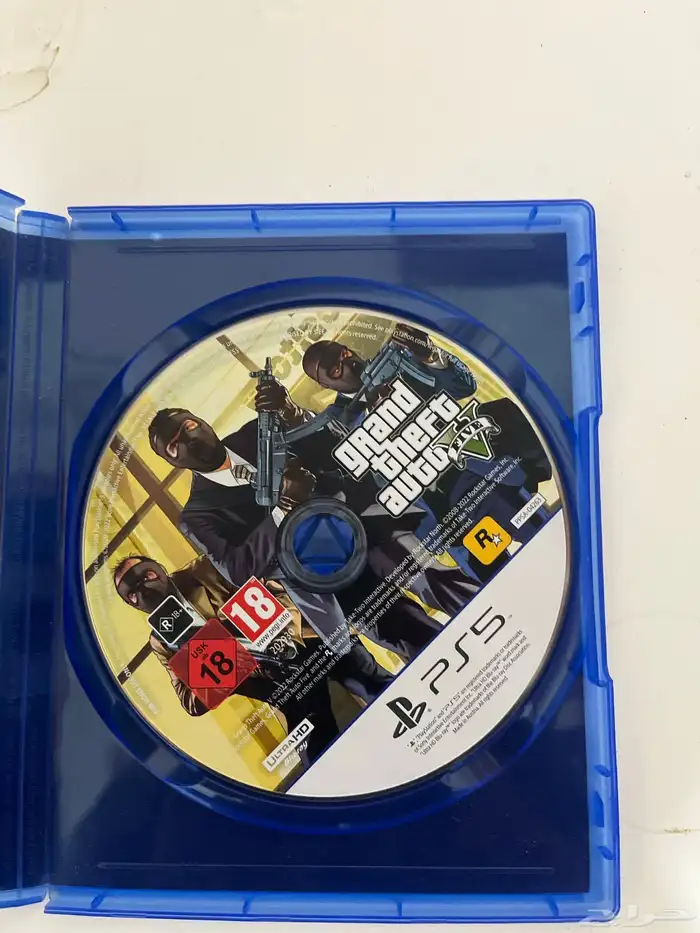 شريط قراند نسخه الفايف شبه جديد اشتريته ماقد لعبت فيه أبدا 1