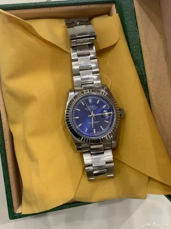 ساعة رولكس للبيع زي ماهي موضحه قدامكم 6