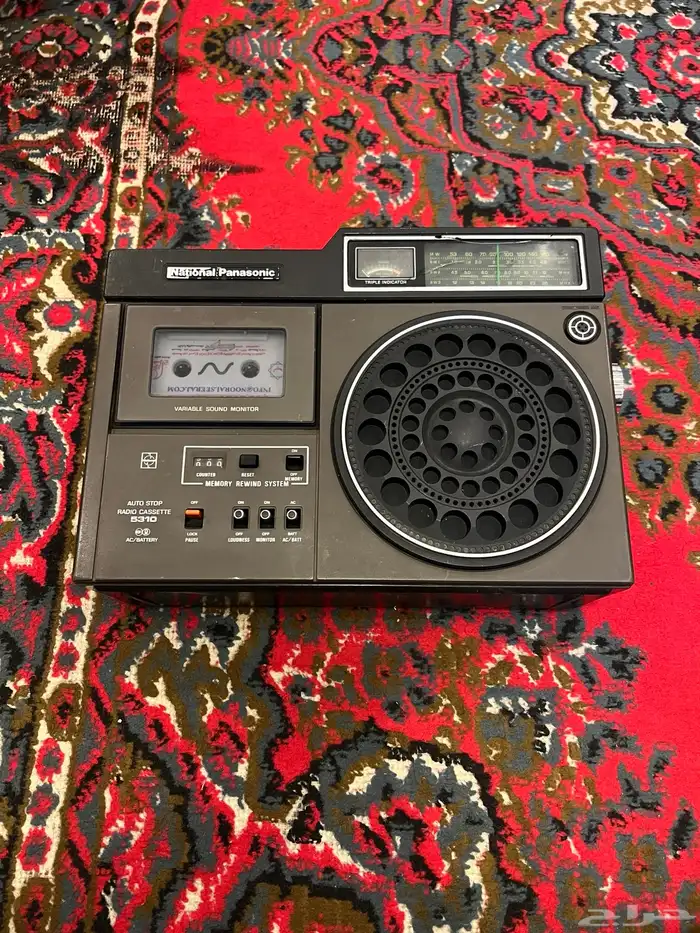 مسجل كسيت وراديو ناشيونال باناسونيك 1