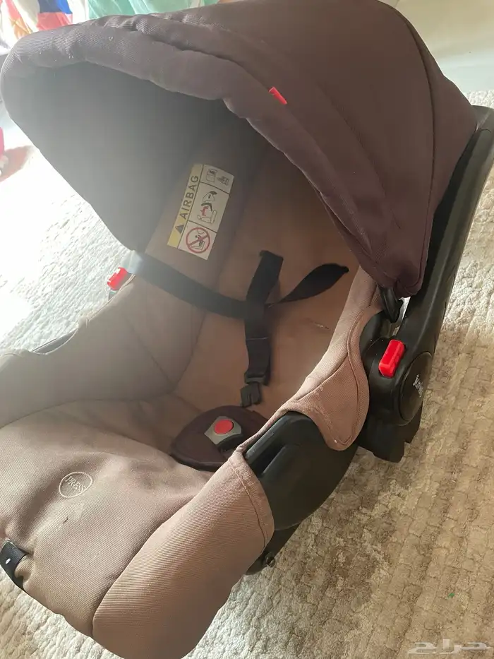 عرباية أطفال مع كرسي سياره 0