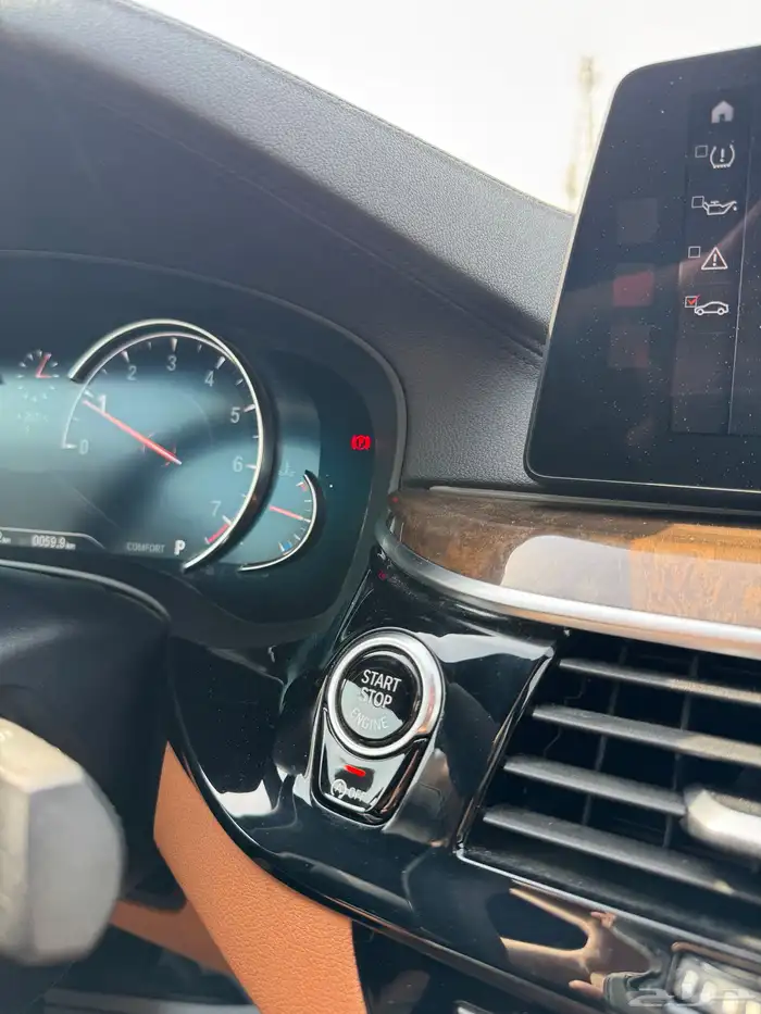 بي ام 530 فل 2017 ماشي 126 الف كيلو قمه في النظافه 73