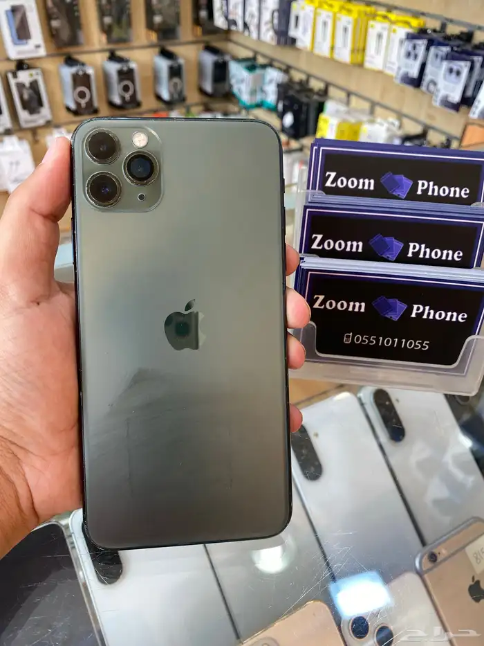 ايفون 11 بروماكس مغير شاشه ابل الوكاله بطاريه 75 0