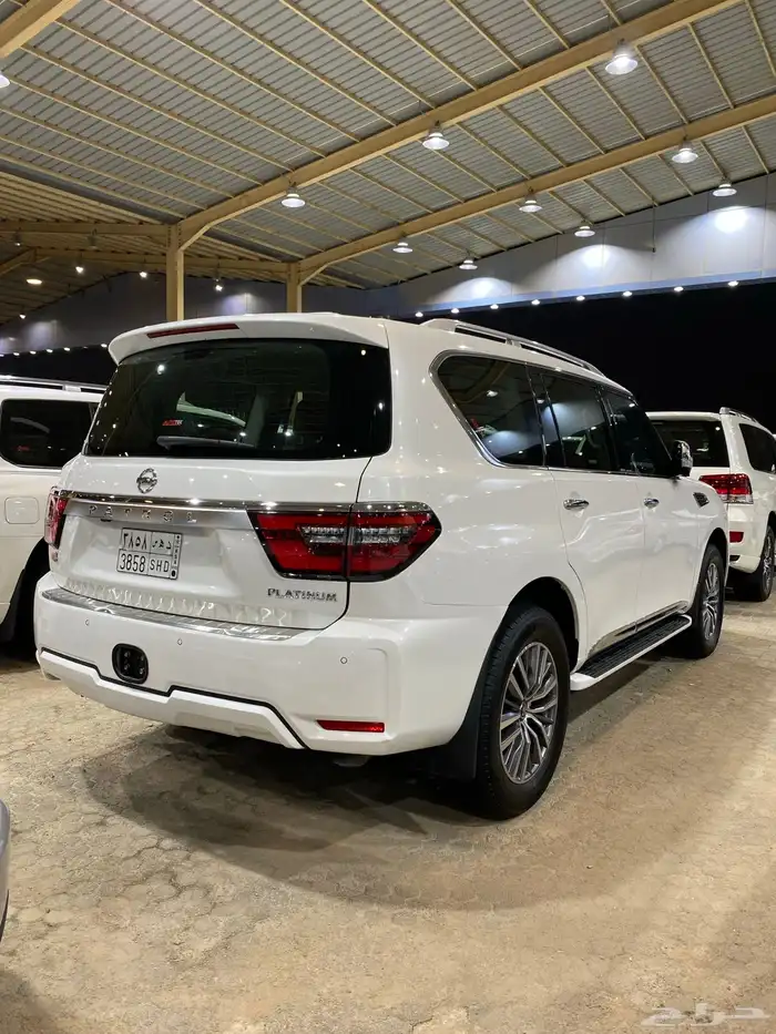 للبيع نيسان باترول 2021 بلاتينيوم فل كامل سعودي عداد 55 الف 5