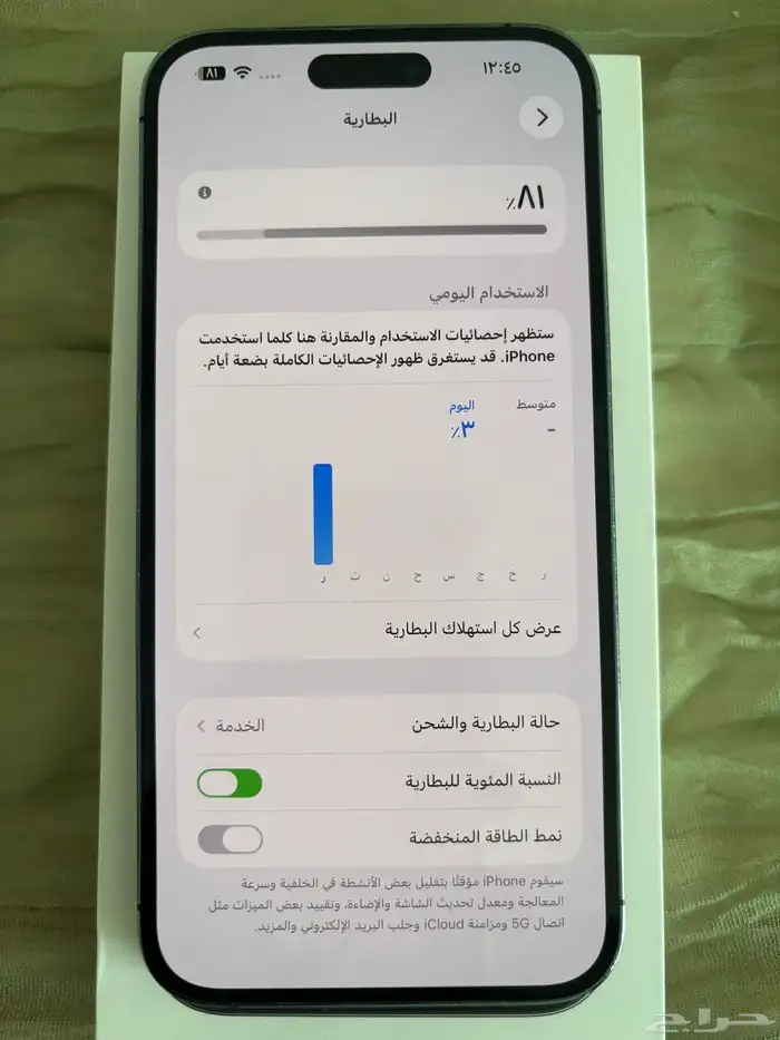 ايفون برو ماكس 14 256 3