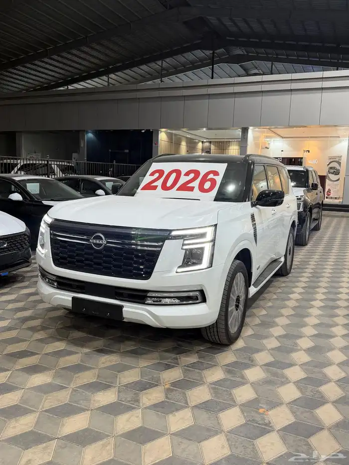 نيسان باترول 2026بلاتينيوم توين توربو خليجي كاش ويوجد بنوك 1