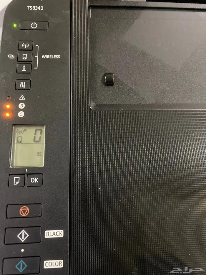 طابعة كانون جديده ومعه ضمان سنه canon 1