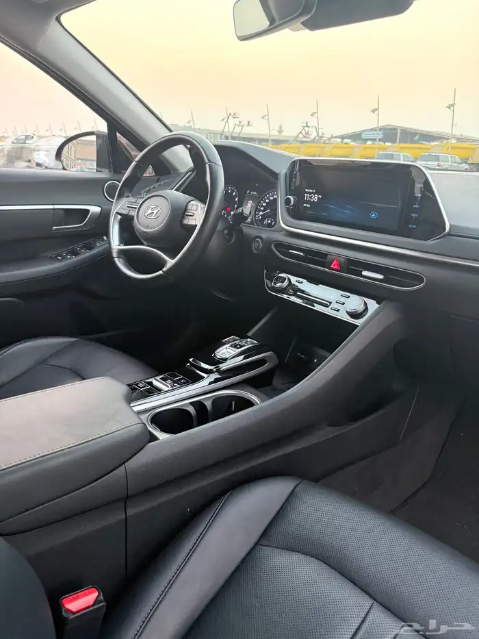 سوناتا 2022 فل بدون بنورما بحالة الوكاله للبيع 9