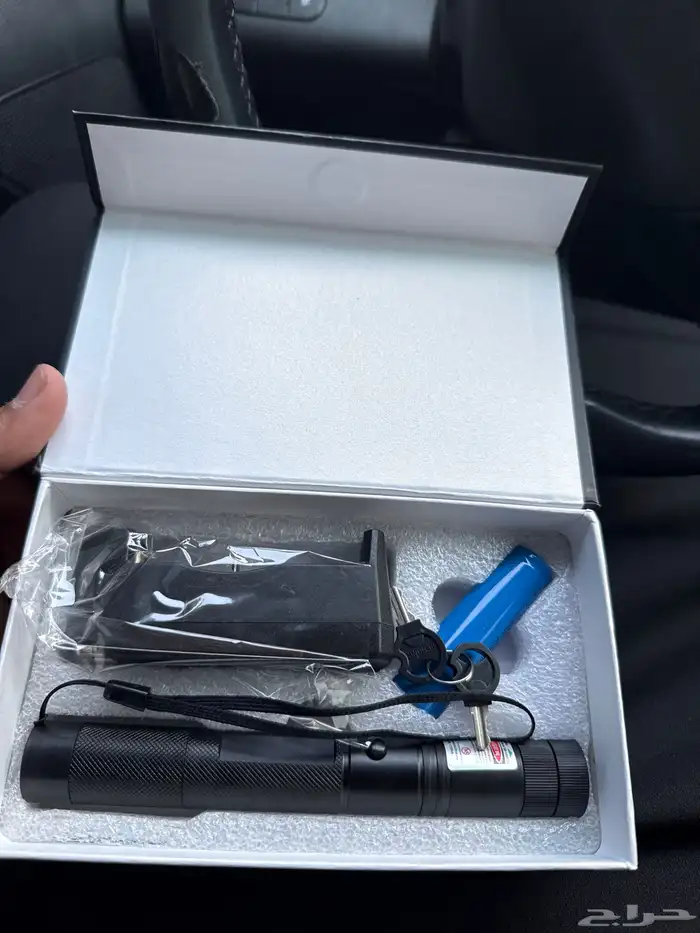 ليزر لون اخضر يوصل مدى كيلو ونص ب الطعوس 0