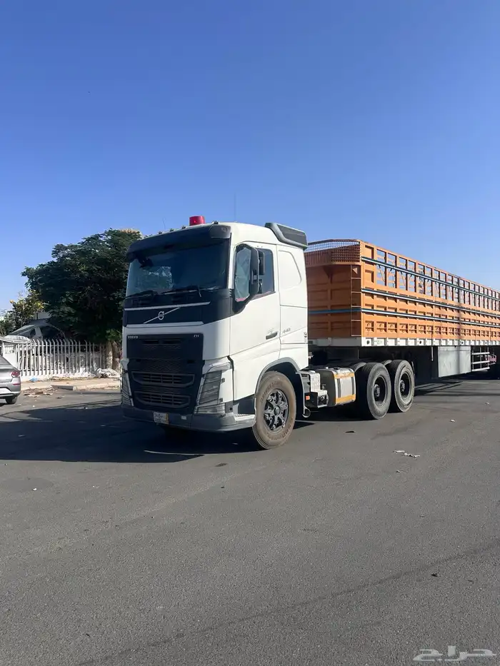 تريله فلفو سقس 2015 زاهد جنط 24 شكمان فوق خزان كبير تيذر 2