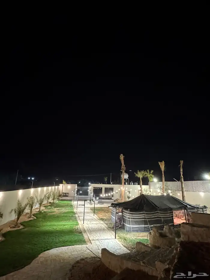 مخيم وشاليه قمراي للتاجير اليومي 24
