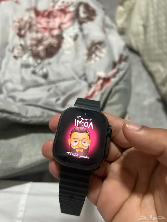 ساعه ابل ألترا2 استخدام اربعه شهور نضيفه سير المصنع 0