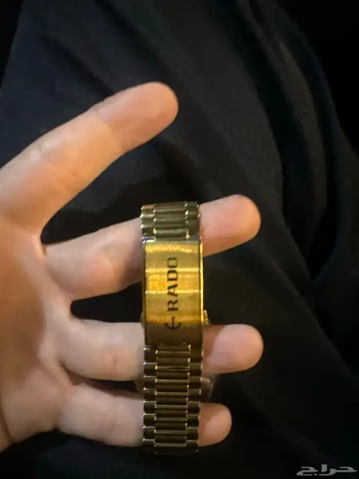 ساعه رادو دايستار رجالي عام 1962 مقاوم خدش سويسري 1