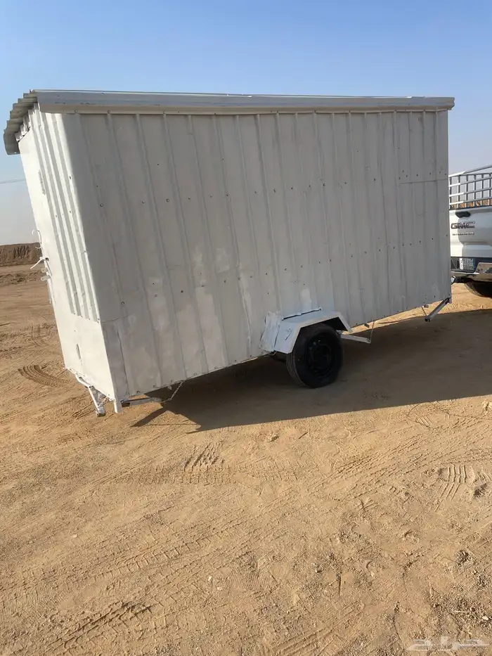 كرفانغرفه متنقله. تصلح للراعي والكشتات خفيفه و ثابته بالسحب 5