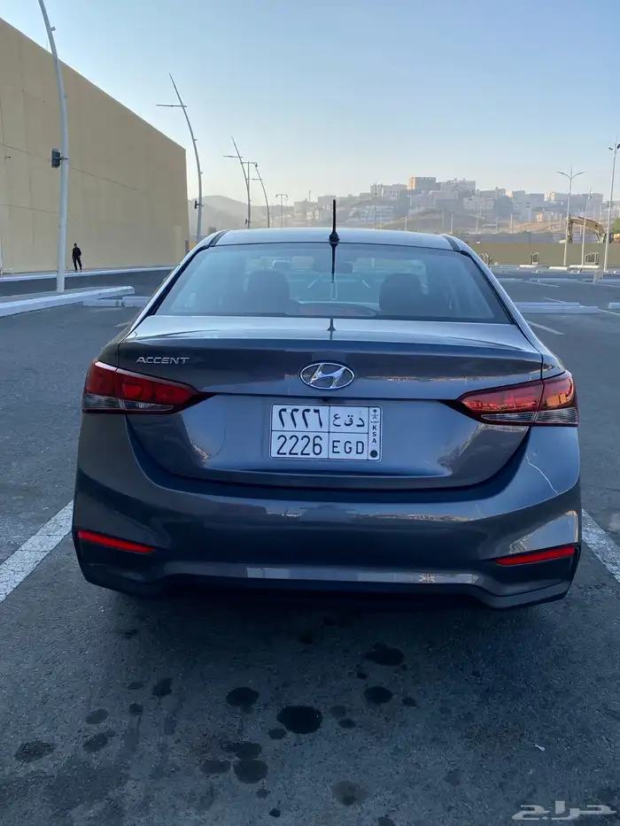 اكسنت 2019 ثاني مالك ممشى قليل قمة في النظافة 5