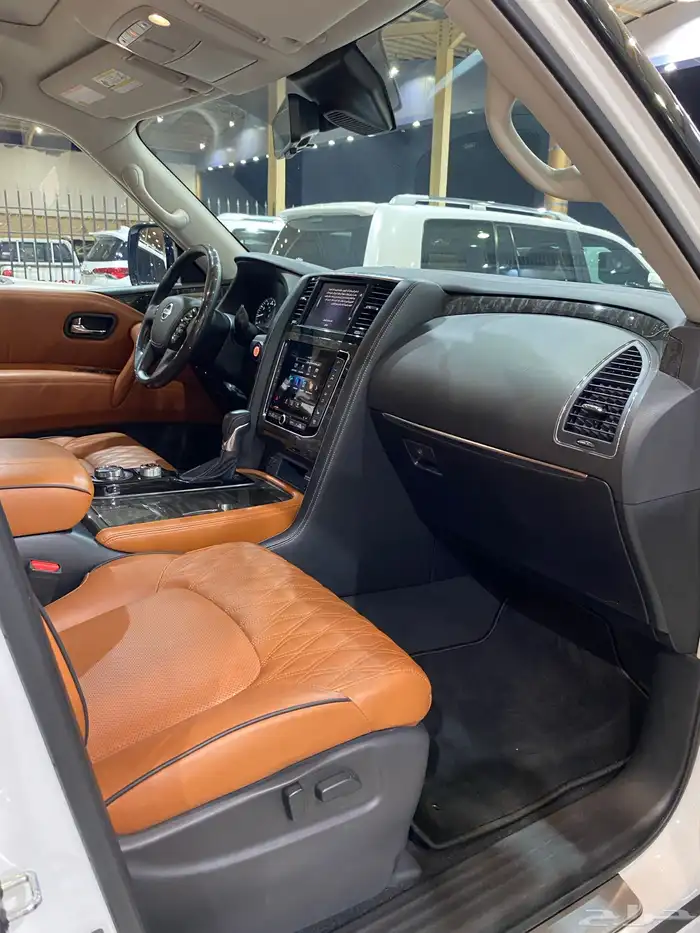 للبيع نيسان باترول 2021 بلاتينيوم فل كامل سعودي عداد 55 الف 15