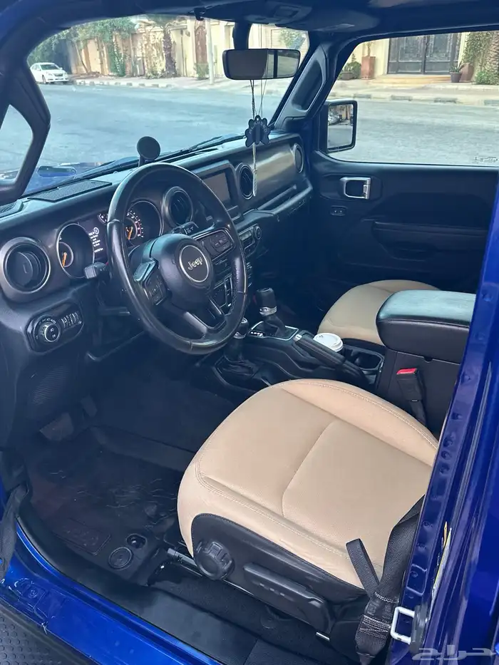 رانجلر ازرق فئة سبورت 3.6L موديل 2020 ابواب 4 5