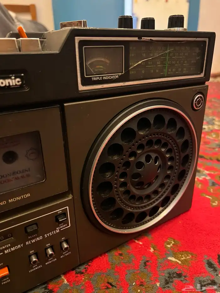 مسجل كسيت وراديو ناشيونال باناسونيك 5