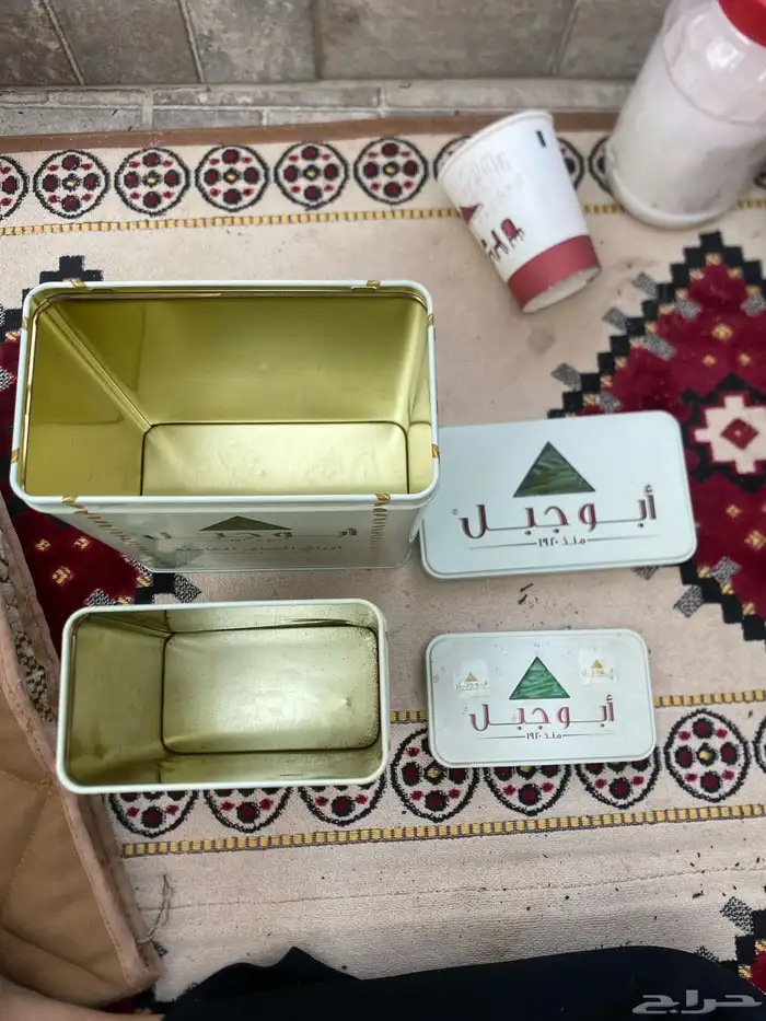 علبتين شاي ابو جبل 1