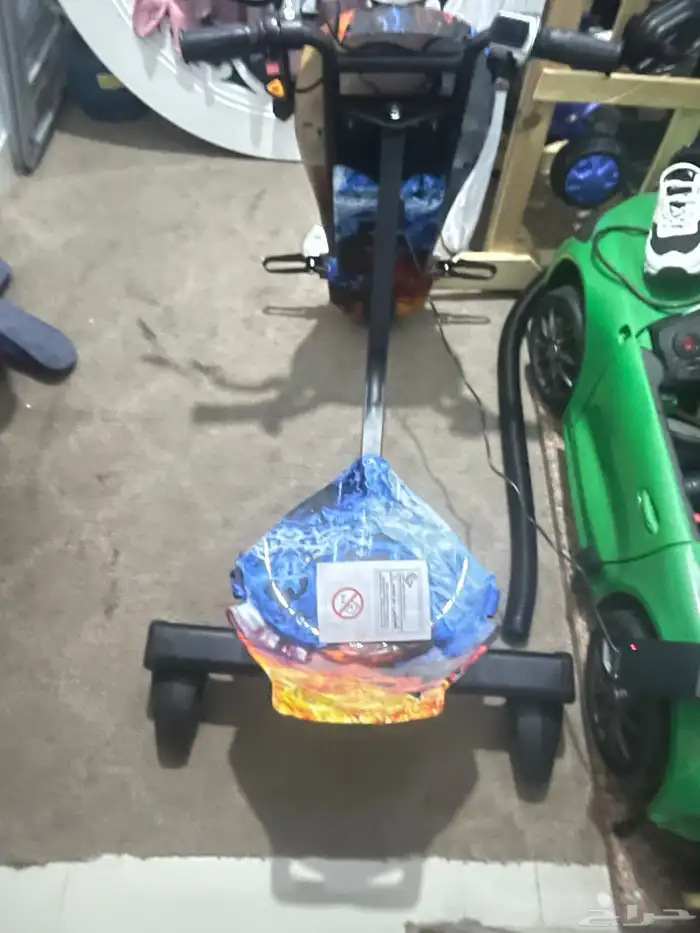 سكوتر جديد نظيف فيه بلوتوث سماعة قوي جدا 1